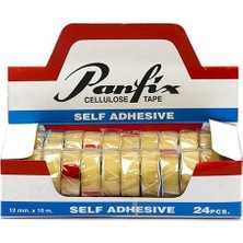 Panfix 12 mm x 10 Metre Selofon Bant 24'lü Kutu