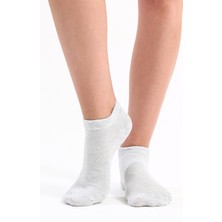 3 Çift Pamuklu Terletmez Kadın Soket Çorap,nefes Alabilen Yumuşak Patik Çorap