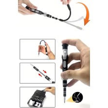 Techno Station 115 Parça Ev Ofis Telefoncu Tamir Kiti Çoklu Çantalı Tornavida Tamir Seti Manyetik Uç