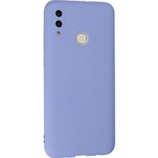 Marsilyan Huawei P Smart 2019 Kılıf Nano Içi Kadife Silikon - Lila