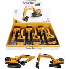 Canes Kepçeli Dozer Sağlam Plastik Tekerlekli  Sürtmeli Kendi Etrafında Her Yöne Dönebilen Dozer