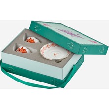 Chiara Alessi Primavera Turuncu Porselen Kahve Fincan Seti 100 ml