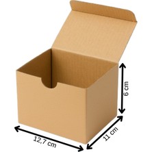 13 x 11 x 6 Ölçülerinde 50 Adet Kalıplı E Ticaret ve Kargo Kutusu