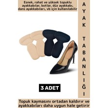 Wintoup Kendinden Yapışkanlı Konforlu Esnek Kaydırmaz Taban Destekli Ayak Topuk Vurma Önleyici Ped 3 Adet