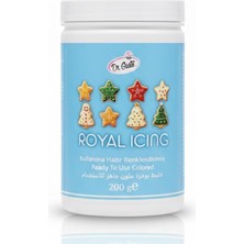 Dr. Gusto Royal Icing 200 gr Mavi – Kurabiye, Pasta ve Şeker Hamuru Dekoru