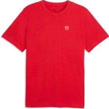 Puma Ess Elevated Erkek Kırmızı Günlük Stil T-Shirt 69570311