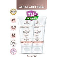 BioBellinda Doğal Vitaminli Koruyucu ve Bitki Özlü Aydınlatıcı Krem 50 gr (2'li Set)