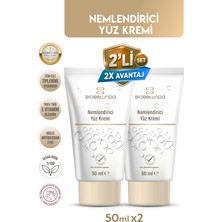 BioBellinda Doğal Nemlendirici ve Yüz Bakım Kremi 50 ml (2'li Set)