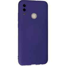 Marsilyan Huawei P Smart 2019 Kılıf Nano Içi Kadife Silikon - Mor
