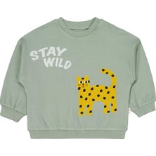 Civil Baby Stay Wild Baskılı 6-18 Ay Takım - Yeşil 6-9 Ay