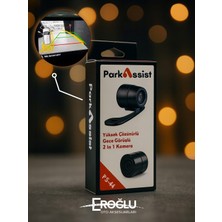 Parkassist  Eroğlu Oto Araç Geri Görüş Kamerası Düz+Kelebek Aparatlı Üniversal