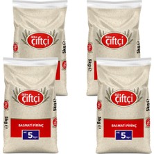Yayla Ala Çiftçi Basmati Pirinç 5 kg X4