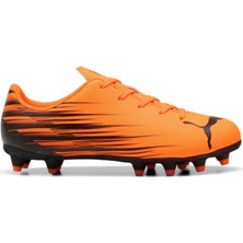 Puma Attacanto II FG/AG Jr Çocuk Futbol Krampon Turuncu Sentetik Malzeme ile Hız ve Kontrol