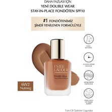 Estee Lauder Double Wear Stay-In-Place Fondöten SPF10 Canlı Mat Bitiş (6W2 Nutmeg) 30ML