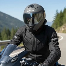 Ls2 Advant 2 Mat Concrete Kask - (Gümüş Vizör + Şeffaf Vizör)