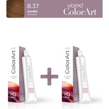 Viored ColorArt 2'li Tüp Boya 60 ml 8.37 Sahra