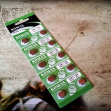 Conforde Komax Alkalin Pil Ag3 1.55V 10'lu Paket