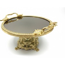 sembol Classy Lıne Yuv.cam Sunumluk Altın 22X20X5 cm