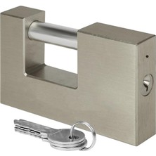 Std Asma Kilit, Kayar Milli, Saten, 80 mm