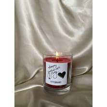 MumKusag Kırmızı Romantik Sevgililer Günü Mumu - El Yapımı & 2 Adet Hediye Mumlu