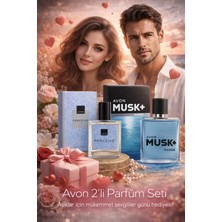 Avon Perceive Kadın Parfüm Edt & Musk Marine Erkek Parfüm Edt Seti