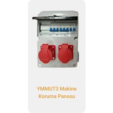 Trimbox Mobil Makine Koruma Prizi (2XYM3EXP+TRIFAZE 5X32A 2 Adet Prizli Kombinasyon)