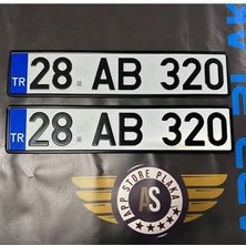 Karadeniz App Plaka App Plaka Qr Kodlu Vernikli Düz