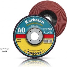 Karbosan Flap Disk Zımpara A.o 180X80 Kum 983225