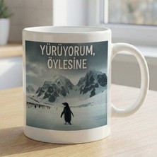 Bk Gift Nihilist Penguen Beyaz Kupa Bardak -4, Ofis ve Hediye Kupası, Arkadaşa Hediye