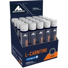 Multipower L-Carnitine Liquid Forte 1800 Mg 20 Şeftali Aromalı