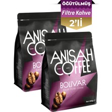 Anisah Coffee Bolivar Daily Filter Filtre Kahve Öğütüm|2x500g|Orta Kavrum