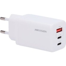 BAYÇAĞRI Hikvision Gan Pro HS-FC65-E01 2type-C + USB 65W Hızlı Şarj Aleti