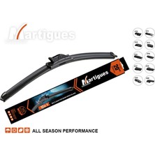 Martigues Silecek Süpürgesi Muz 10 Aparatlı