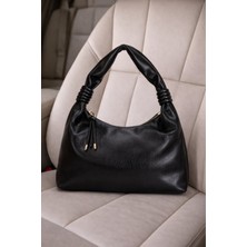 Adelina Bags Kadın Yumuşak Dokulu Hobo El Kol ve Omuz Çantası