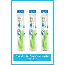 Prokudent Diş Fırçası Tekli Seyahat Boy 3 Adet