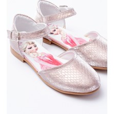 Kız Çocuk Sneak Yumuşak Kaydırmaz Taban Babet