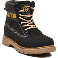 Conteyner 922 Kaymaz Taban Siyah Nubuk Unisex Bot