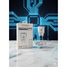 TeknoŞen Iphone 8 x Xs Xr 11 12 13 14 / Pro Max Mini Plus Hızlı Şarj Aleti 20W  Şarj Başlıgı USB ve Type-C Giriş