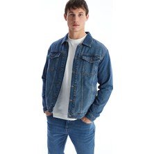 Lc Waikiki Yeni Sezon Standart Kalıp Erkek Jean Ceket