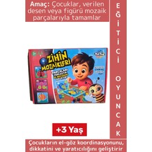 Wintoup Eğitici Çocuk Dikkat Yaratıcılık El Göz Koordinasyonu Odak Gelişimi Eğlenceli Oyun Zihin Mozaikleri