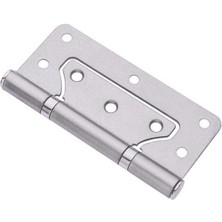 Çelik Panel Kelebek Kapı Menteşe, Saten, 10 Cm, 2 mm