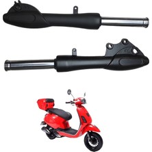 Özerdem Kuba AZ50 -Akalite- Ön Amortisör Takımı ( Süspansiyon ) Siyah