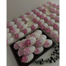 Bianı Tasarım 10 Adet Istiridye Hediyelik Mum, Düğün, Nişan, Kına, Doğum Günü