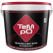 Tempo Iç Cephe Silikonlu Mat Boya, Baz1, 20 kg (15 L)
