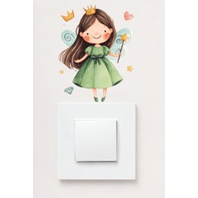 Aysha Tasarım Duvar Sticker -Peri Temalı Duvar Sticker
