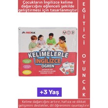 Wintoup Eğitici Çocuk Dikkat Hafıza Kelime Dil Öğrenimi Gelişimi Eğlenceli Kelimelerle Ingilizce Öğren Oyunu