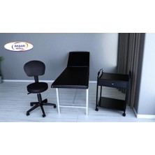 Başarı Medikal Klasik Sedye Seti (Klasik Sedye, 2 Katlı Çekmeceli Etajer , Tabure)