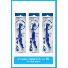 Prokudent Protez Diş Fırçası 3'lü Avantaj Paket