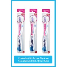 Prokudent Diş Fırçası Diş Arası Temizliğinde Etkili, Orta 3 Adet