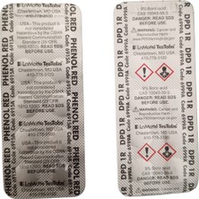 Mavi Su Havuz Lamotte Test Tableti (Ölçüm Hapı) – 10 Folyo Klor + 10 Folyo Ph (Toplam 200 Ölçüm)